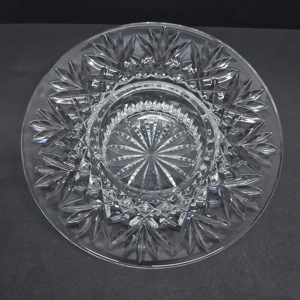 Jim O'Leary 2000 Waterford Crystal Bethany Pillar Candle Holder Bottle Coaster